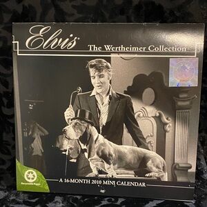 ELVIS: 2010 Elvis Presley Wertheimer Collection 16 month Mini Calendar
